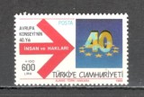 Turcia.1989 40 ani Consiliul Europei ST.143