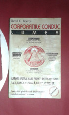 DAVID C.KORTEN - CORPORATIILE CONDUC LUMEA foto