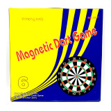 Joc Darts magnetic, 41 x 1.2 cm, 6 sageti, panou 20 de puncte