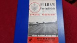 program FC Fulham - Weat Ham United