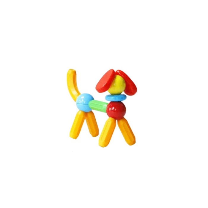 Set de constructie magnetic - STICK (26 piese)