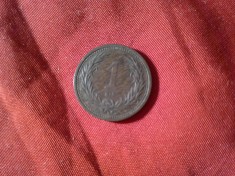 Moneda 1 filler 1899 Ungaria Fr Jozef , bronz , cal. F.Buna