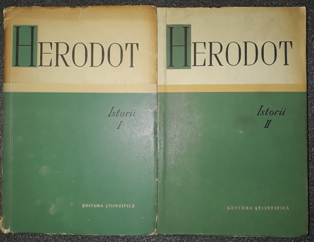 Herodot - Istorii (vol. I-II) | arhiva Okazii.ro