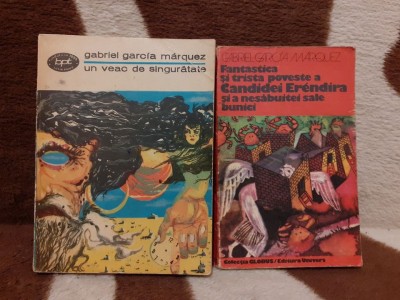 UN VEAC DE SINGURATATE/ERENDIRA-GABRIEL GARCIA MARQUEZ (2 VOL) foto