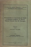 1373SPN Monumentele &icirc;n manuscrise ale limbii și literaturii maghiare &icirc;n Muzeul Național Săcuesc din Sft Gheorghe teză doctorat Al Debreczy, 1937, Cluj