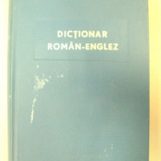 DICTIONAR ROMAN-ENGLEZ-LEON LEVITCHI BUCURESTI 1965