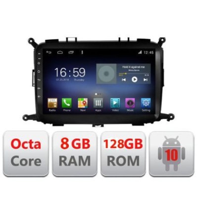 Navigatie KIA CARENS 2013-2018 F-2023 Octa Core cu Android Radio Bluetooth Internet GPS WIFI DSP 8+128GB 4G CarStore Technology foto