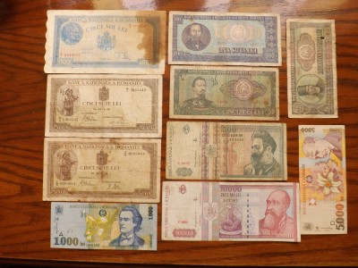 Romania Lot nr. 26 : Bancnote 1940 - 1998 foto