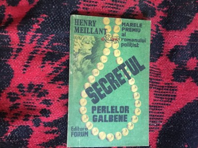 k2 Secretul Perlelor Galbene - Henry Meillant, foto