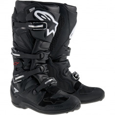 Ghete Moto Off-Road Alpinestars Tech 7 Boots, Negru, Marime 44.5
