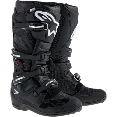 Ghete Moto Off-Road Alpinestars Tech 7 Boots, Negru, Marime 47 foto