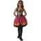 Costum de carnaval - Zana schelet S (7-8 ani/max 128 cm)