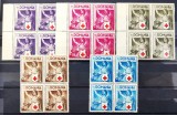 ROMANIA 1941 - Crucea Rosie - bloc 4 MNH** LP 145 nestampilat cu margini, Organizatii internationale