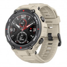 Smartwatch Amazfit T-Rex Rock, ecran 1.3 inch, Bluetooth 5.0, 390 mAh, GPS, Kaki foto