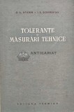 Tolerante si masurari tehnice - 1956 - G. A. Aparin (AG109)