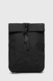 Rains rucsac 13330 Backpacks culoarea negru, mare, neted