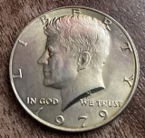 C50 - Moneda foarte veche - America - half dollar - 1979