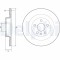 DELPHI BG4950C Disc frana
