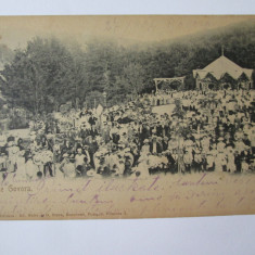 Rara! Carte postala Baile Govora,circulata 1904