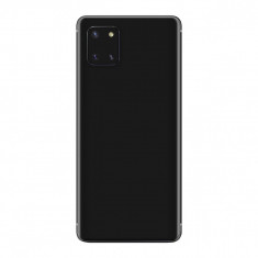 Set Folii Skin Acoperire 360 Compatibile cu Samsung Galaxy Note 10 Lite (Set 2) - Wraps Skin Intense Black