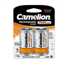 Acumulatori Camelion D R20 7000mAh 1,2V Ni-MH set 2 buc.