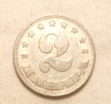 YUGOSLAVIA 2 DINARI 1953