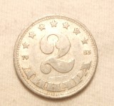 YUGOSLAVIA 2 DINARI 1953, Europa