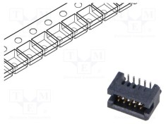 Conector PCB-PCB tata PIN 10 1,27mm TFM aurit SMT 3,7A - SAMTEC foto