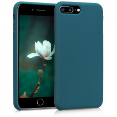 Husa pentru Apple iPhone 8 Plus / iPhone 7 Plus, Silicon, Albastru, 40842.57