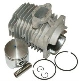 Set Motor Pocket Bike 44mm, Bolt 12mm, Motorevolution - Cilindru, Piston, Segmenti, Sigurante