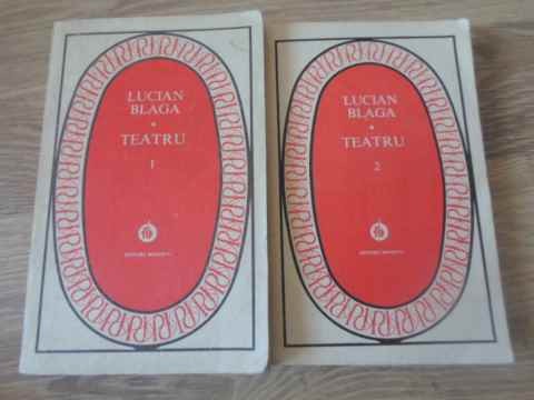 TEATRU VOL.1-2-LUCIAN BLAGA