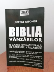 Jeffrey Gitomer, Biblia vanzarilor foto