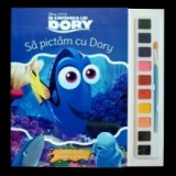 In cautarea lui Dory. Sa pictam cu Dory. Carte de colorat cu pensula si acuarele
