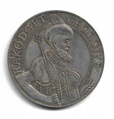 TRANSILVANIA - George II Rakoczi - THALER 1656 - Replica Muzeu foto