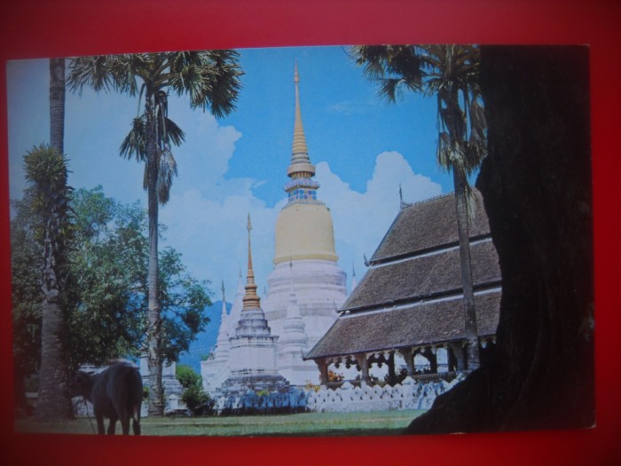 HOPCT 5022 TEMPLUL WAT SUANDOK -THAILANDA-ASIA-NECIRCULATA