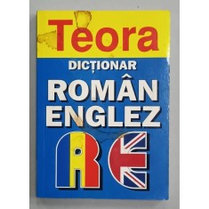 DICTIONAR ROMAN - ENGLEZ de ANDREI BANTAS , 15.000 DE CUVINTE , 2009
