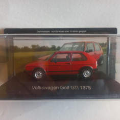 Macheta Volkswagen Golf GTI - 1978 1:43 Deagostini Volkswagen