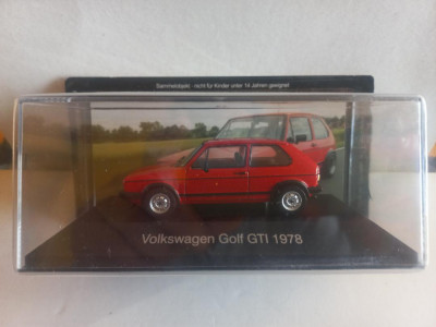 Macheta Volkswagen Golf GTI - 1978 1:43 Deagostini Volkswagen foto