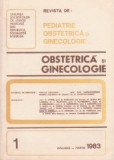 Revista de Obstetrica si Ginecologie, Ianuarie-Martie, 1983