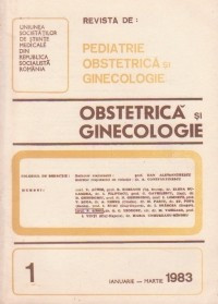 Revista de Obstetrica si Ginecologie, Ianuarie-Martie, 1983 foto