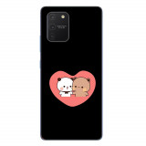 Husa compatibila cu Samsung Galaxy S10 Lite Silicon Gel Tpu Model Bubu Dudu In Heart