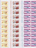 ROMANIA 2002 LP 1594 SERVICII POSTALE II SET COLI 50 TIMBRE MNH