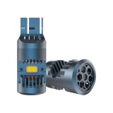Cumpara ieftin Set de 2 becuri led Xentech Light S5 csp si radiator integrat 25w/bec - T20 - Alb