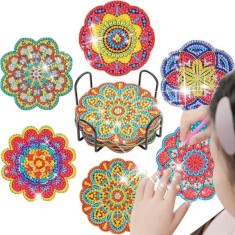 Set de pictura cu diamante Mandala foto