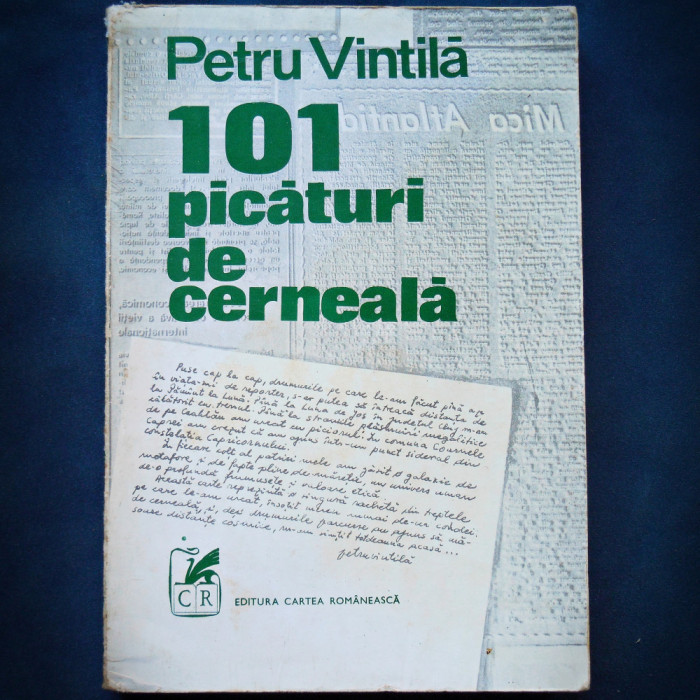 101 PICATURI DE CERNEALA - PETRU VINTILA