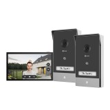 KIT VIDEINTERFON EZVIZ HP7 2-ENTRY, Senzor imagine: 1 2.7 Progressive Scan CMOS, Rezolutie 2K (2048x1296), Lentila: 2.0 mm F2.2, view angle: 162 (Diag
