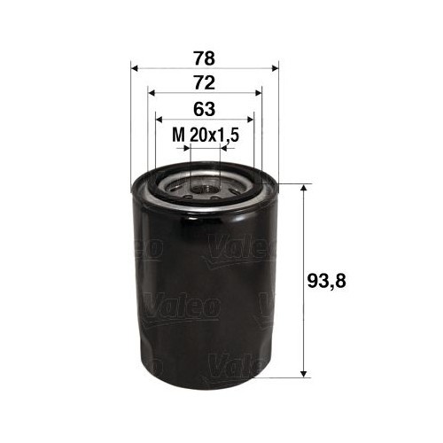 Valeo Filtru ulei