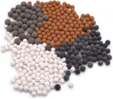 Set Pietre de Schimb, Zamo&reg;, pentru Para de Dus, Margele cu Efect Remineralizant, Maro, Alb si Gri,
