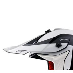 Cozoroc casca off road MT Falcon Warrior B0 alb lucios
