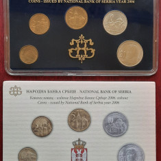 Set monede Serbia, anul 2006 - BU - A 3544